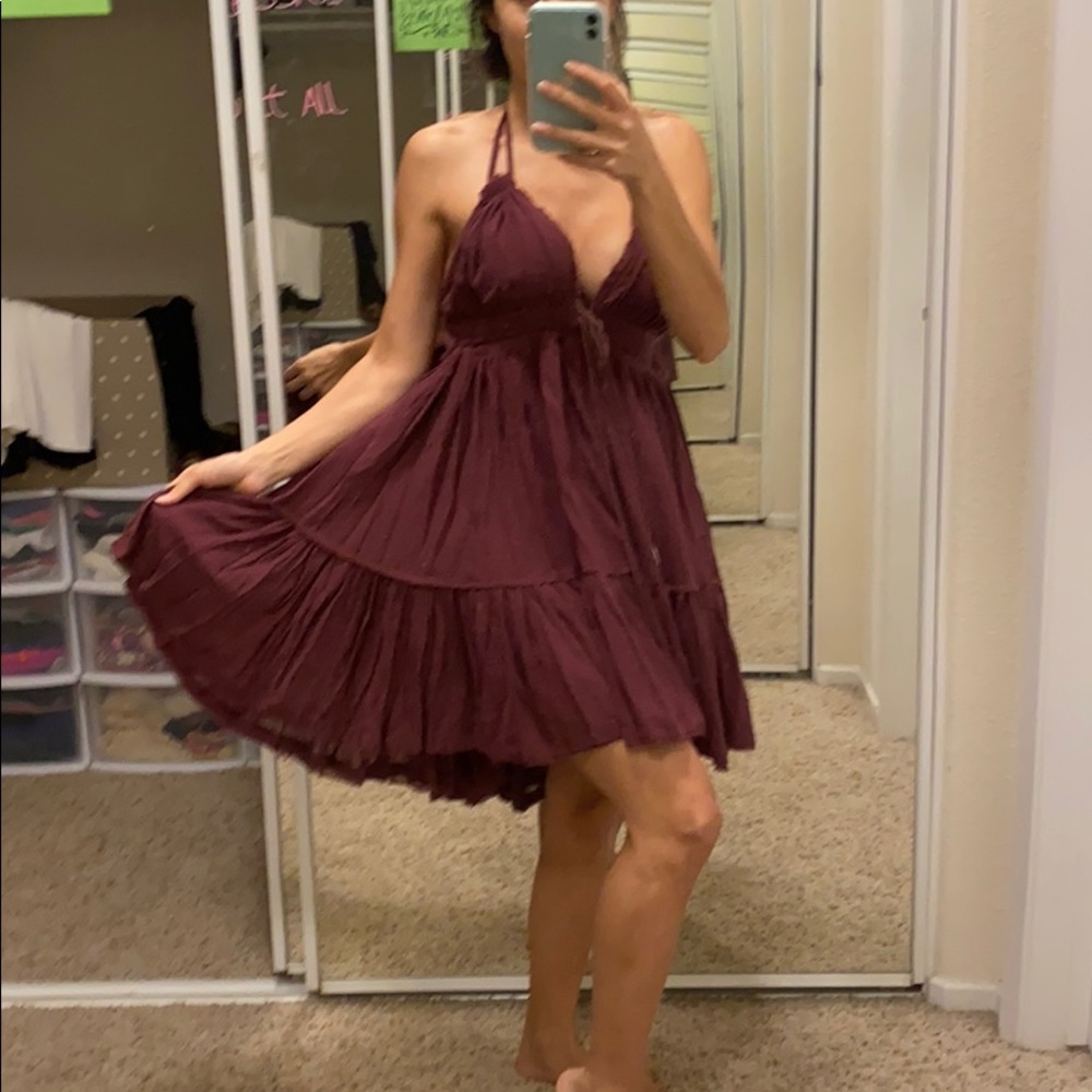 Short boho dress